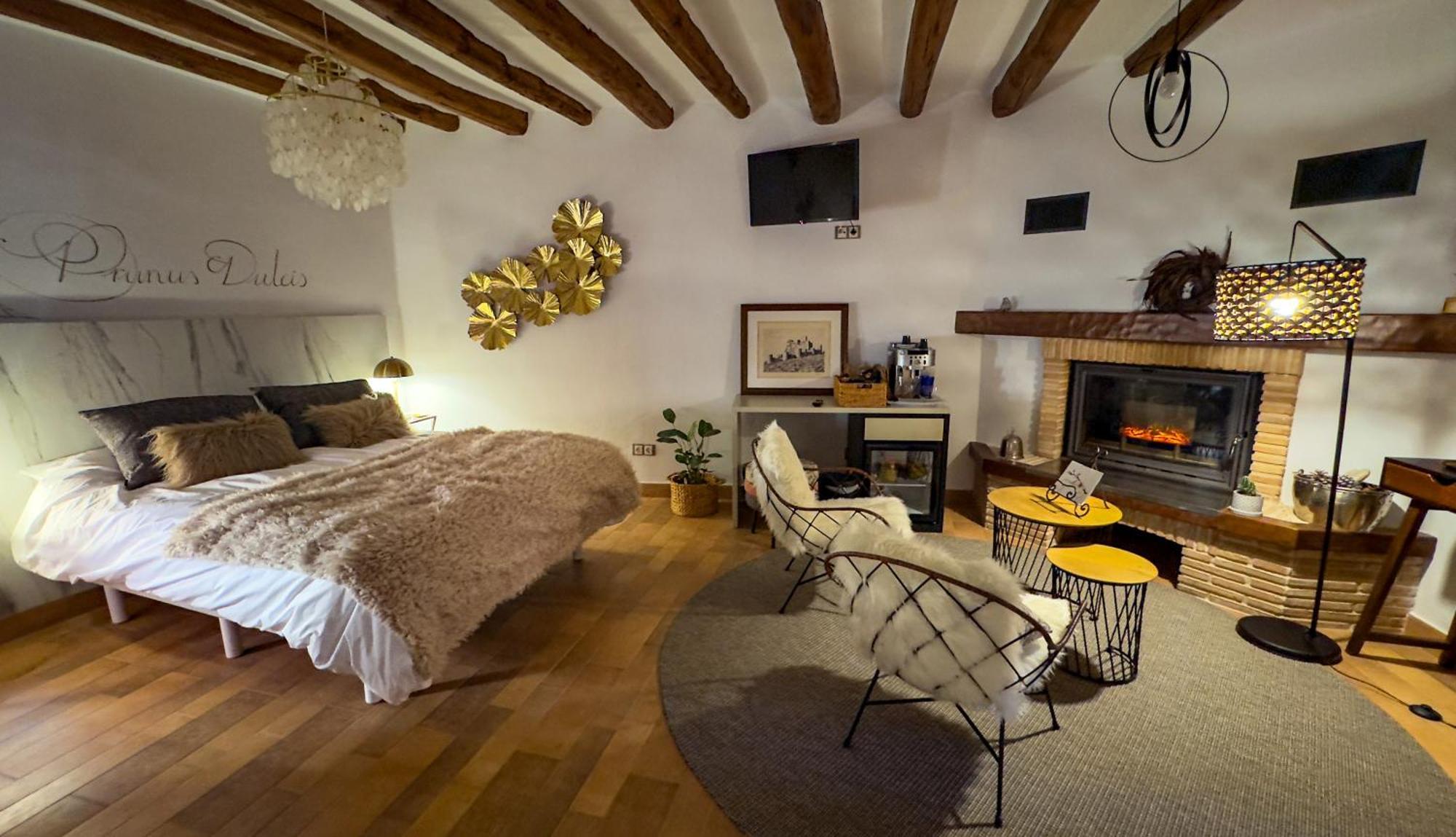 Hotel Rural Flor De Almendro Loarre Bagian luar foto